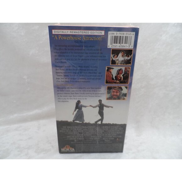 Schindlers List Fiddler On The Roof Doctor Zhivago Sealed VHS Tapes Set Of 3 - Picture 5 of 7